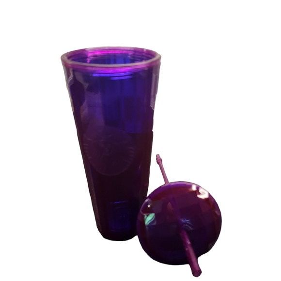 NEW Starbucks 2022 Purple Kaleidoscope Dome Limited Edition 24oz Tumbler - Picture 5 of 7